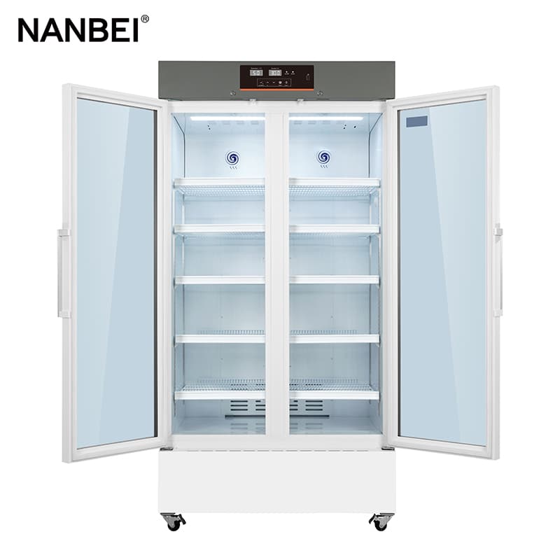 double door medical freezer